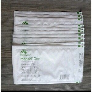 Mepitel One   Wound Dressing 4" x 7.2", 10 x 18 cm -Exp 2027 - 10 Dressing 2028